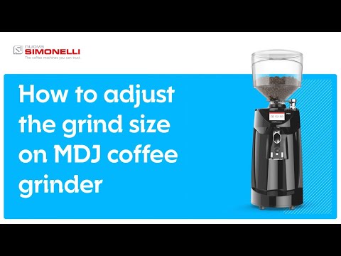 Nuova Simonelli's MDH On Demand Grinder Black